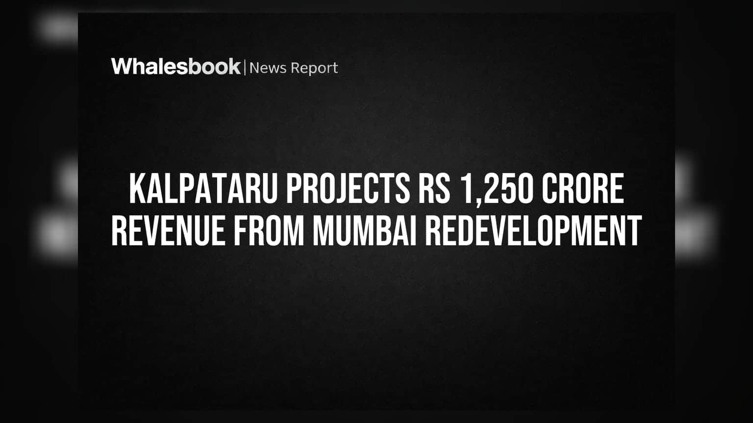 Kalpataru Projects: மும்பையில் ₹1,250 கோடி மறுவளர்ச்சி திட்டம் - நிறுவனம் சூப்பர் நியூஸ்!
