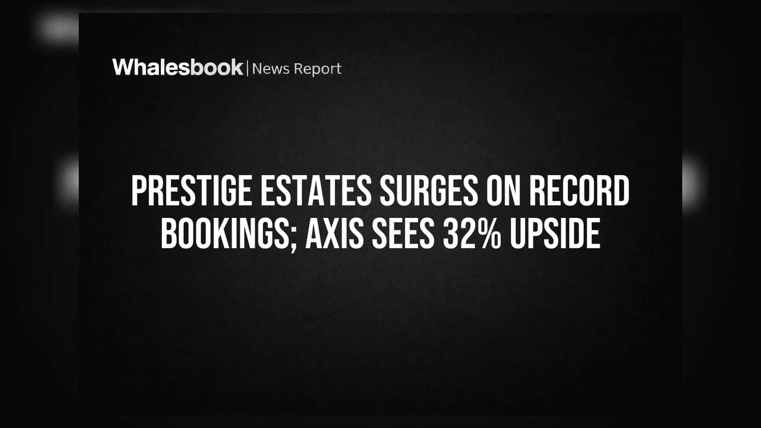 Prestige Estates' Record Sales Mask Debt Risks, High-Cost Funding