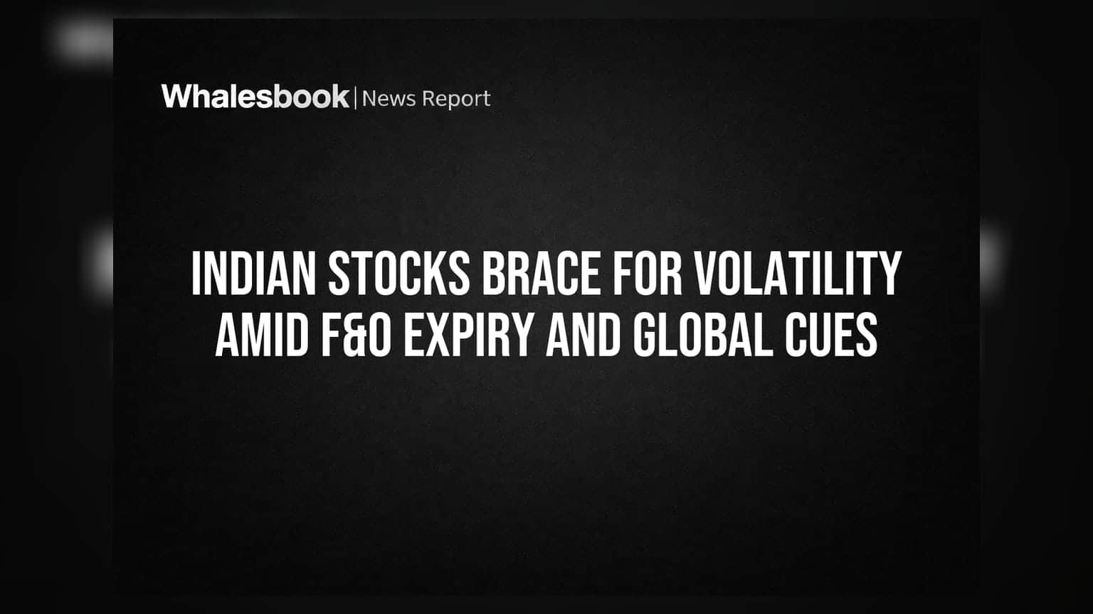 Indian Markets Brace for Expiry Pressure, Sector Shifts