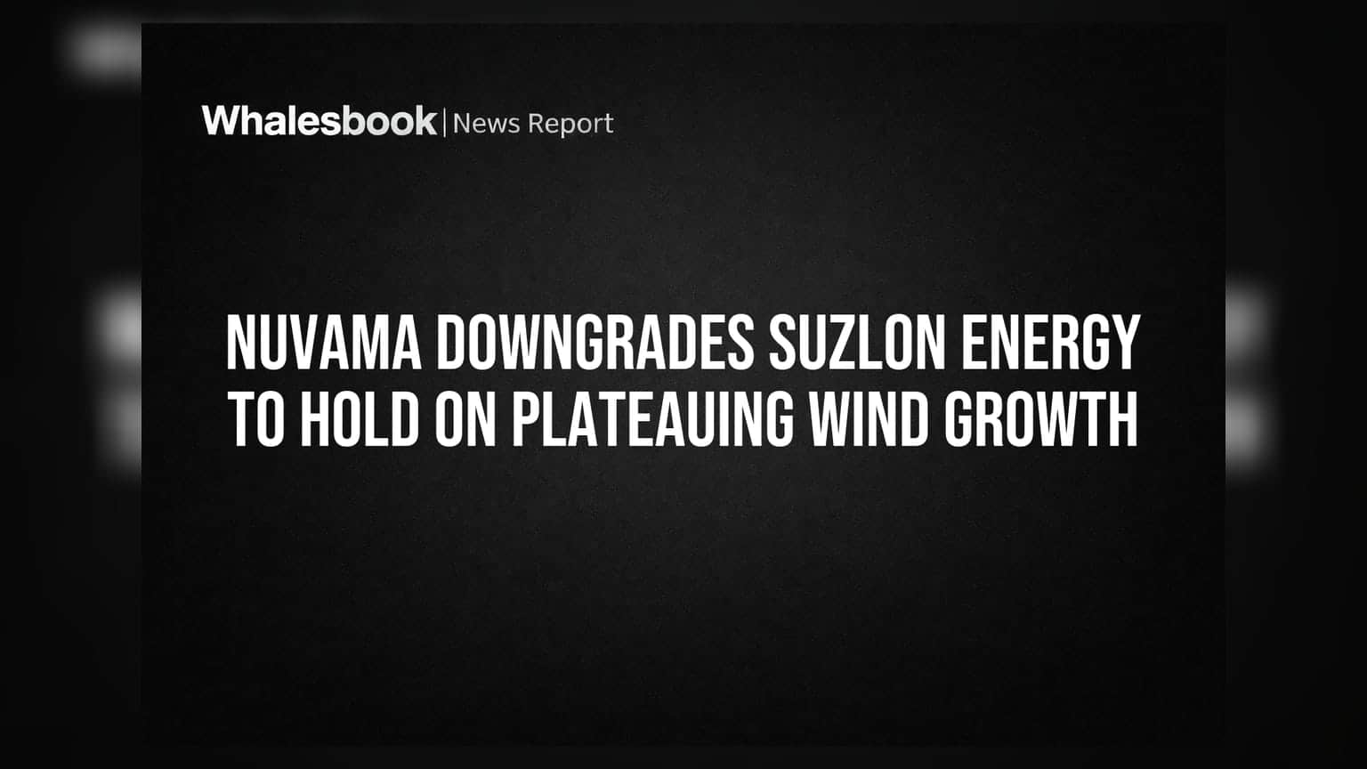 Suzlon Energy Share: પવન ઊર્જાની ધીમી વૃદ્ધિ અને વધતી સ્પર્ધાને કારણે શેર પર દબાણ