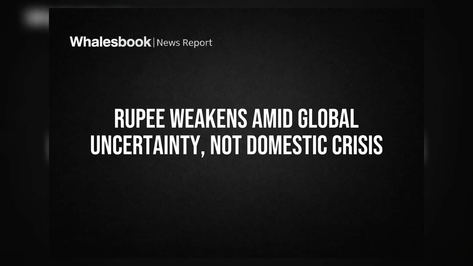 Indian Rupee Under Pressure as Global Yields Shift