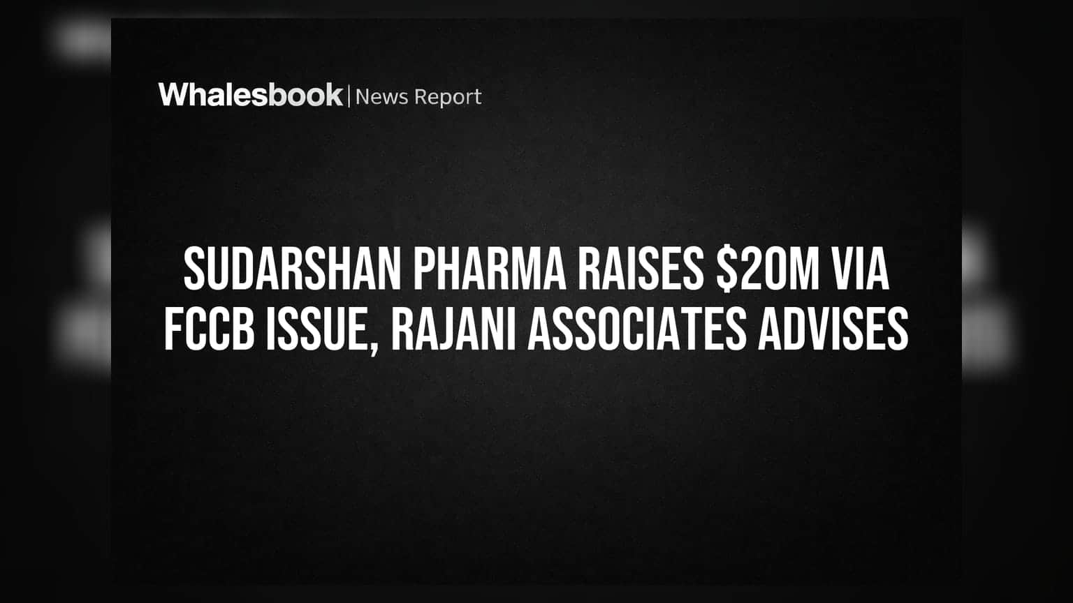 Sudarshan Pharma: ₹167 கோடி நிதியுடன் விரிவாக்கம்! ஆனால் கடனும், நிர்வாக மாற்றங்களும் முதலீட்டாளர்களுக்குப் பேராபத்து?