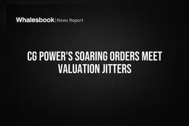 CG Power's Soaring Orders Meet Valuation Jitters