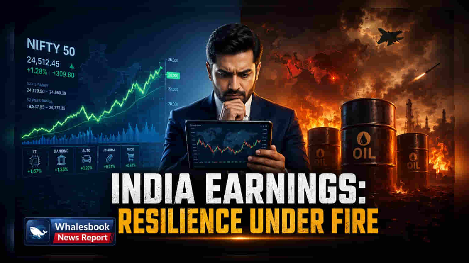 India's Nifty 50 Earnings Face Risks Despite Stable Estimates
