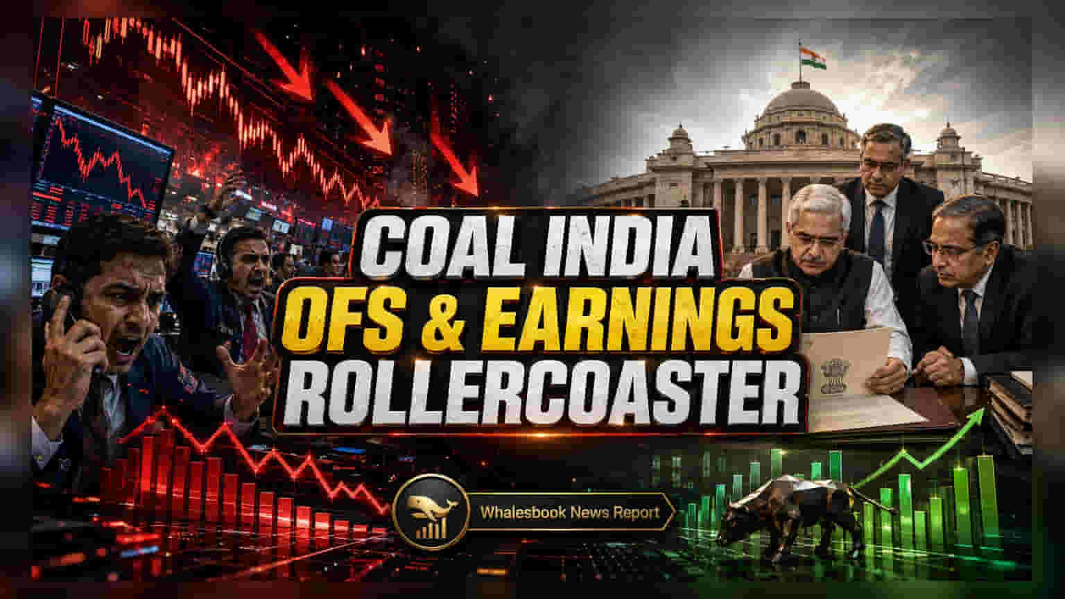 Coal India Share Price: ਸਰਕਾਰ ਦੀ ਵਿਕਰੀ ਯੋਜਨਾ ਨੇ ਸ਼ੇਅਰ 'ਤੇ ਪਾਈ ਗਿਰਾਵਟ, ਕਮਾਈ ਵਿੱਚ ਵੀ ਦਿਖੀ ਉਲਝਣ