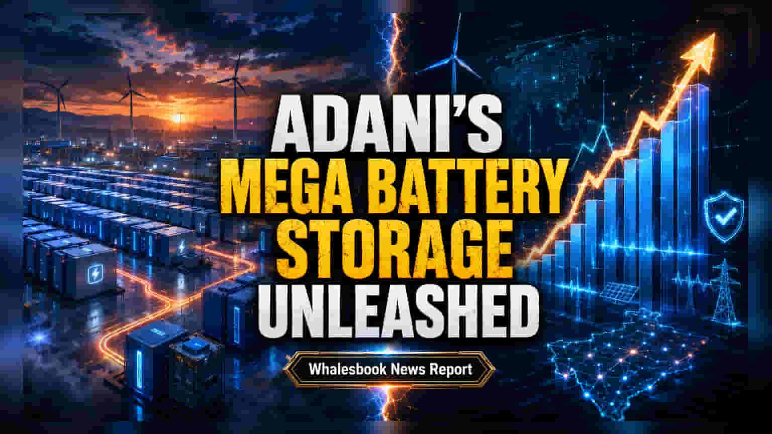 Adani Green Activates Huge Battery Storage, Faces Debt Questions