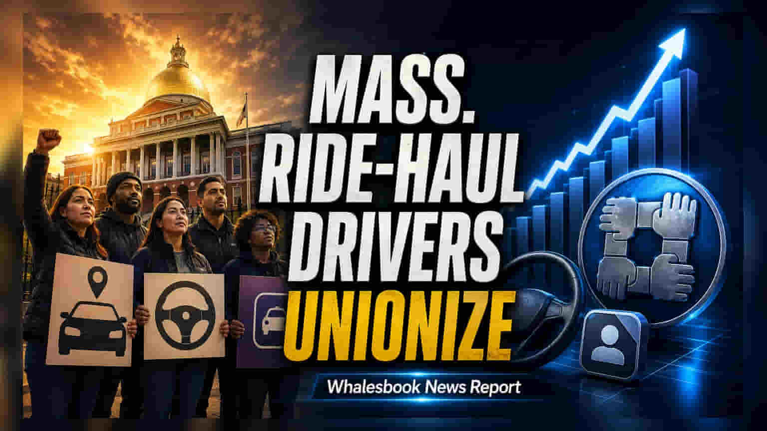 Massachusetts Gig Drivers Unionize, Creating New Challenges for Uber, Lyft
