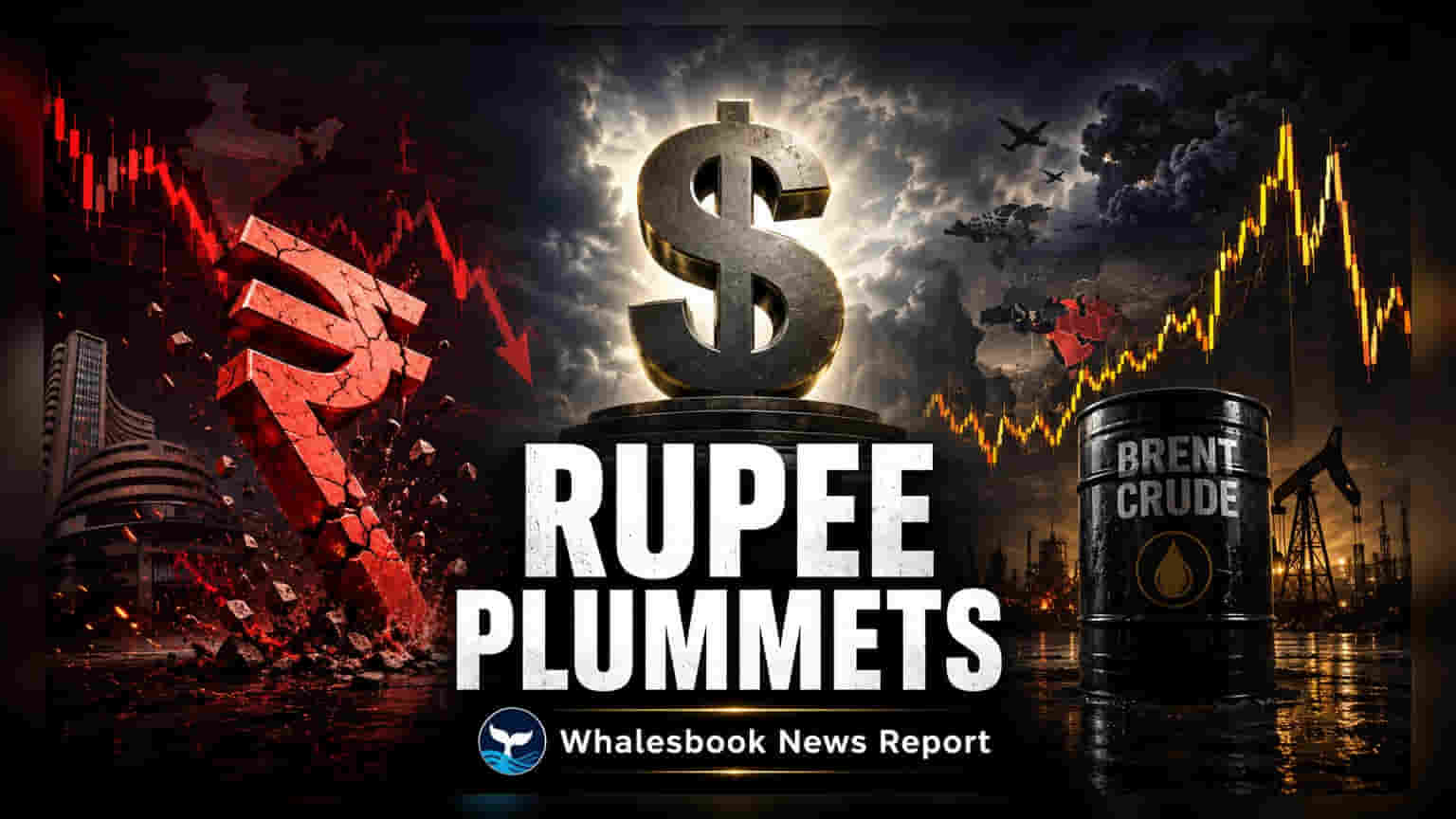 Indian Rupee: ક્રૂડ ઓઈલ અને વૈશ્વિક તણાવ વચ્ચે રૂપિયા પર દબાણ