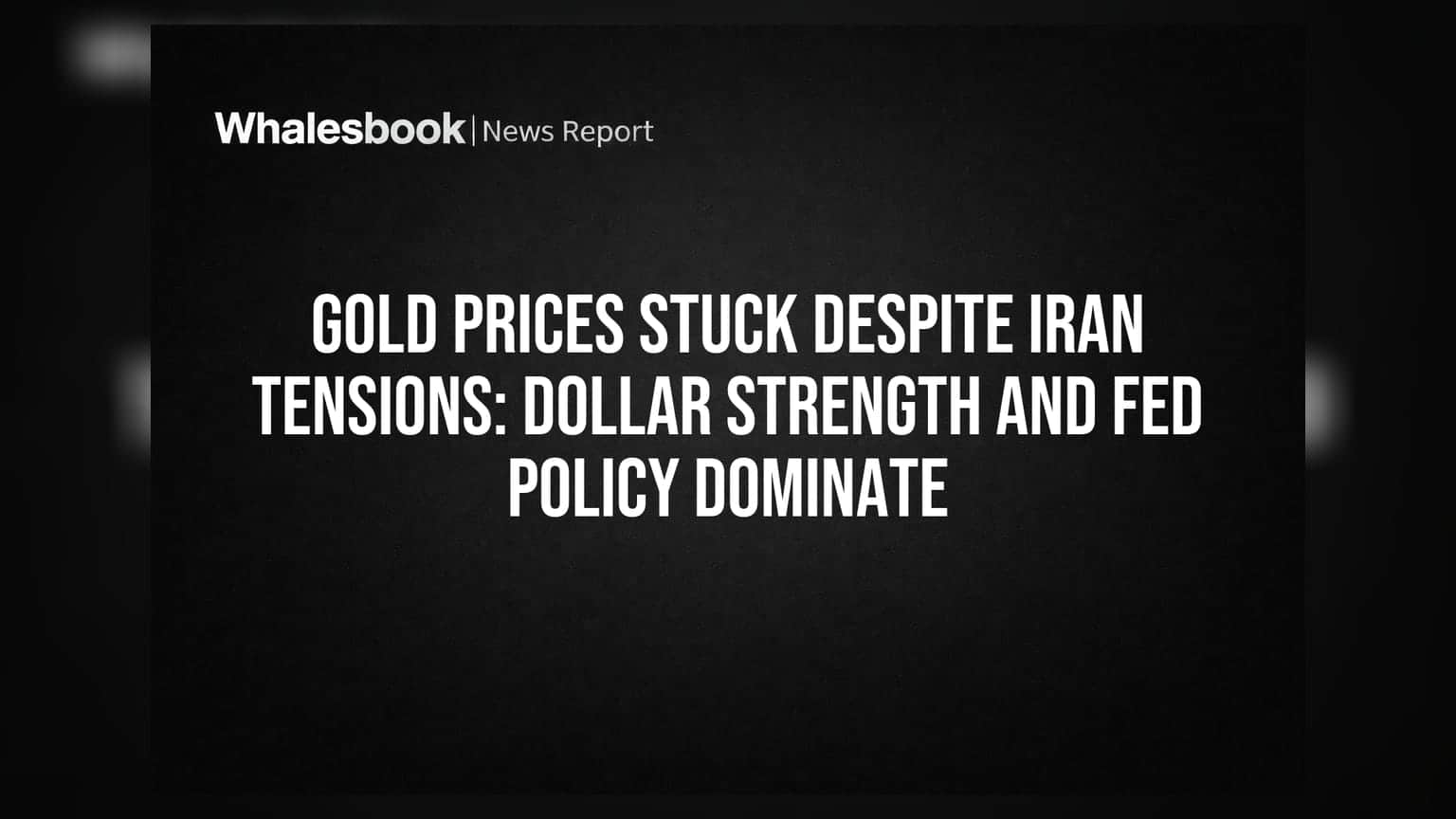 Gold Price: ईरान में तनाव के बावजूद सोने की कीमत स्थिर, डॉलर और फेड पॉलिसी का दबदबा