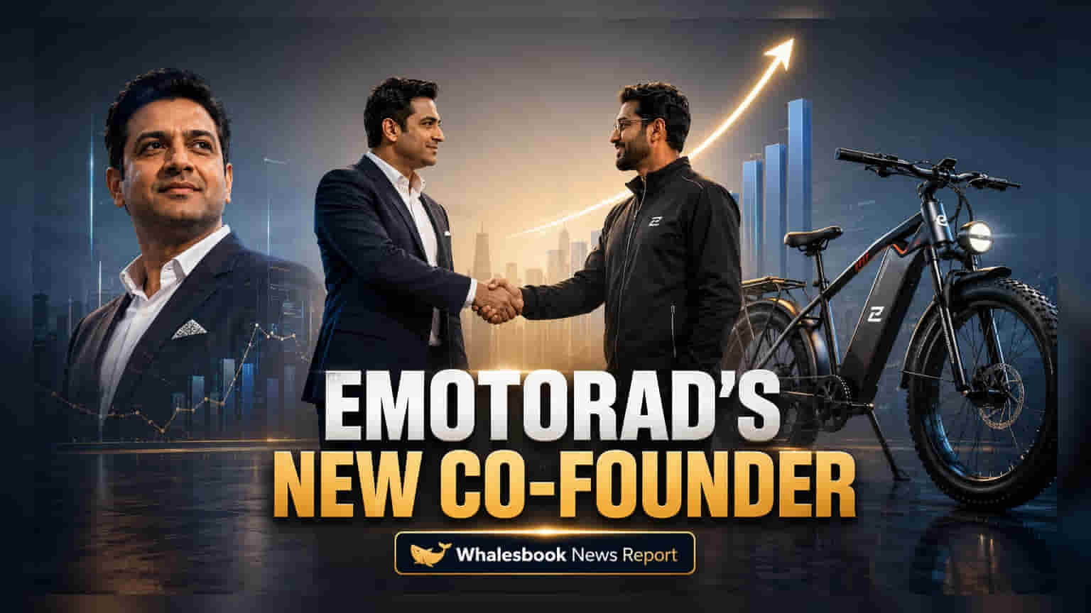 EMotorad માં મોટા ફેરફાર: CARS24 ના પૂર્વ એક્ઝિક્યુટિવ બન્યા નવા સહ-સ્થાપક, વૈશ્વિક વૃદ્ધિ પર ફોકસ