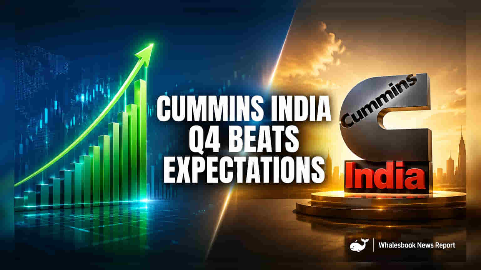 Cummins India Share Price: Q4 Results શાનદાર! કંપનીનો નફો વધ્યો, શેર **8%** ઉછળ્યો અને ડિવિડન્ડની જાહેરાત