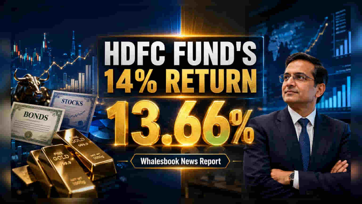 HDFC मल्टी-अॅसेट फंड: 2021 पासून तब्बल 13.66% वार्षिक परतावा!