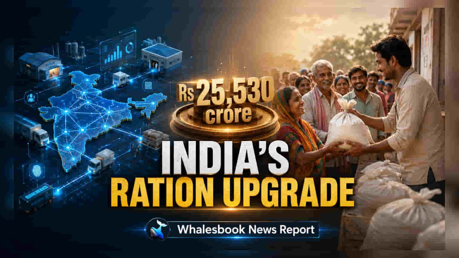 SARTHAK-PDS: अन्नाच्या सुरक्षेसाठी ₹25,530 कोटींचा AI प्लान, गळती थांबवणार!