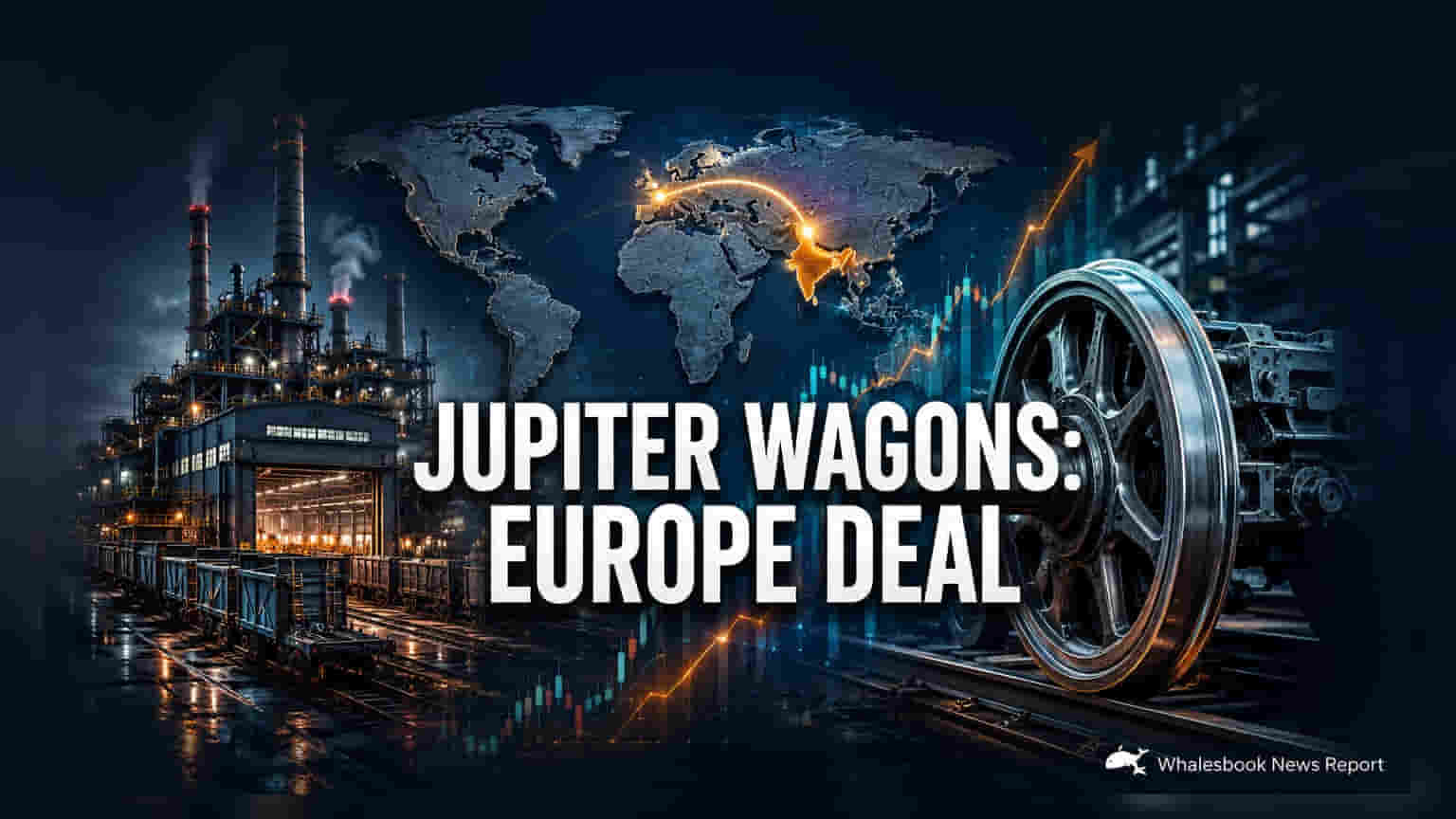 Jupiter Wagons યુરોપમાં પગપેસારો: 10 વર્ષનો રેલ વ્હીલ સપ્લાય ડીલ
