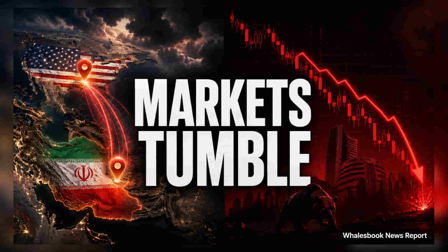 India Stocks Fall on Iran Tensions & Weak Earnings