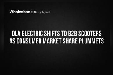 Ola Electric Shifts to B2B Scooters as Consumer Market Share Plummets