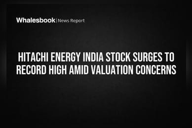 Hitachi Energy India Stock Surges to Record High Amid Valuation Concerns