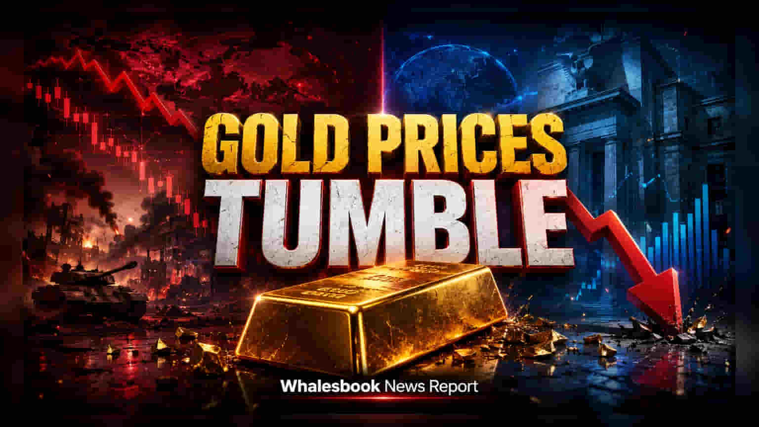 Gold Prices Tumble as Rates Trump Geopolitics