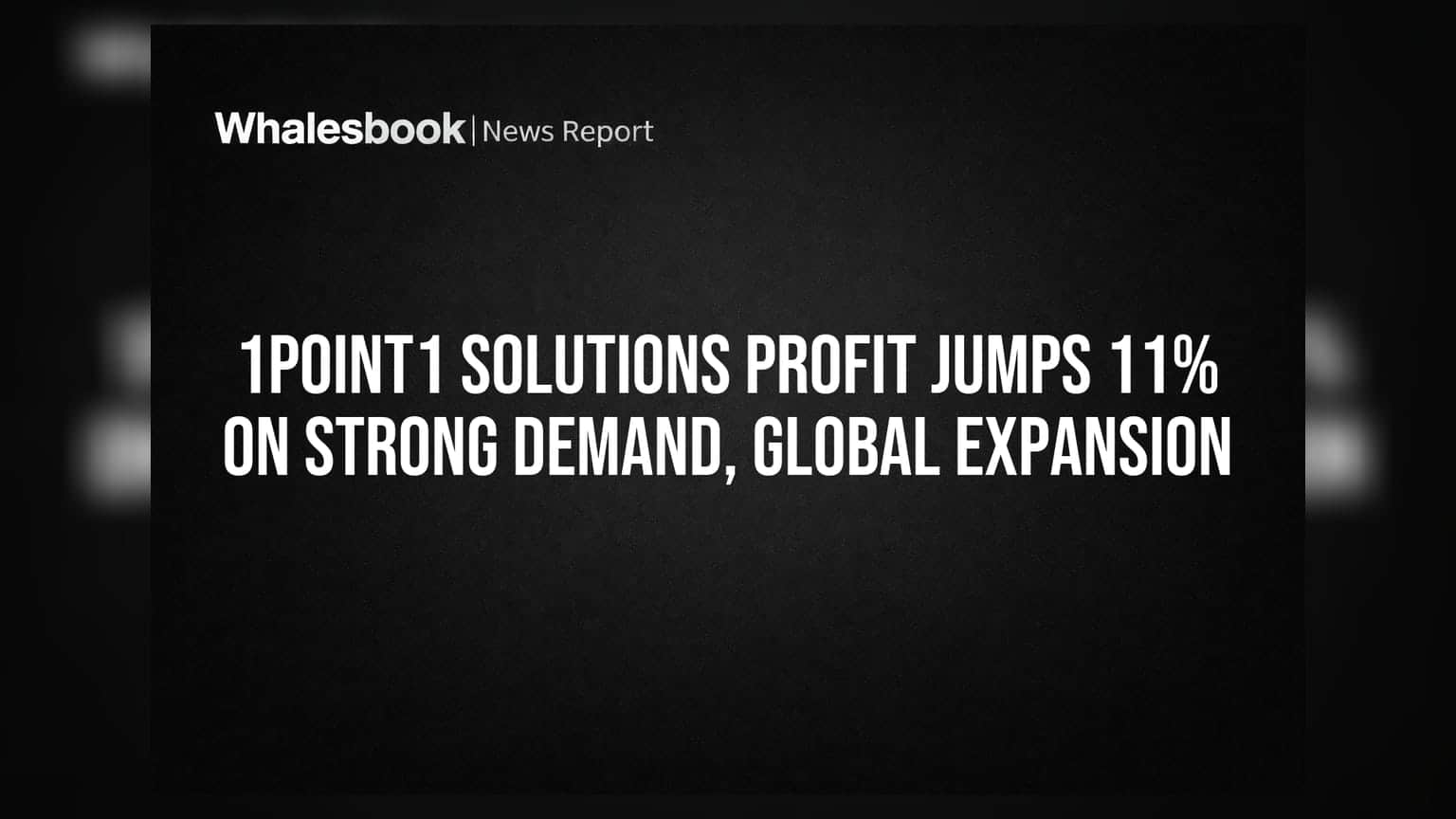 1Point1 Solutions: આવક 35% વધી, પણ માર્જિન પર દબાણ!