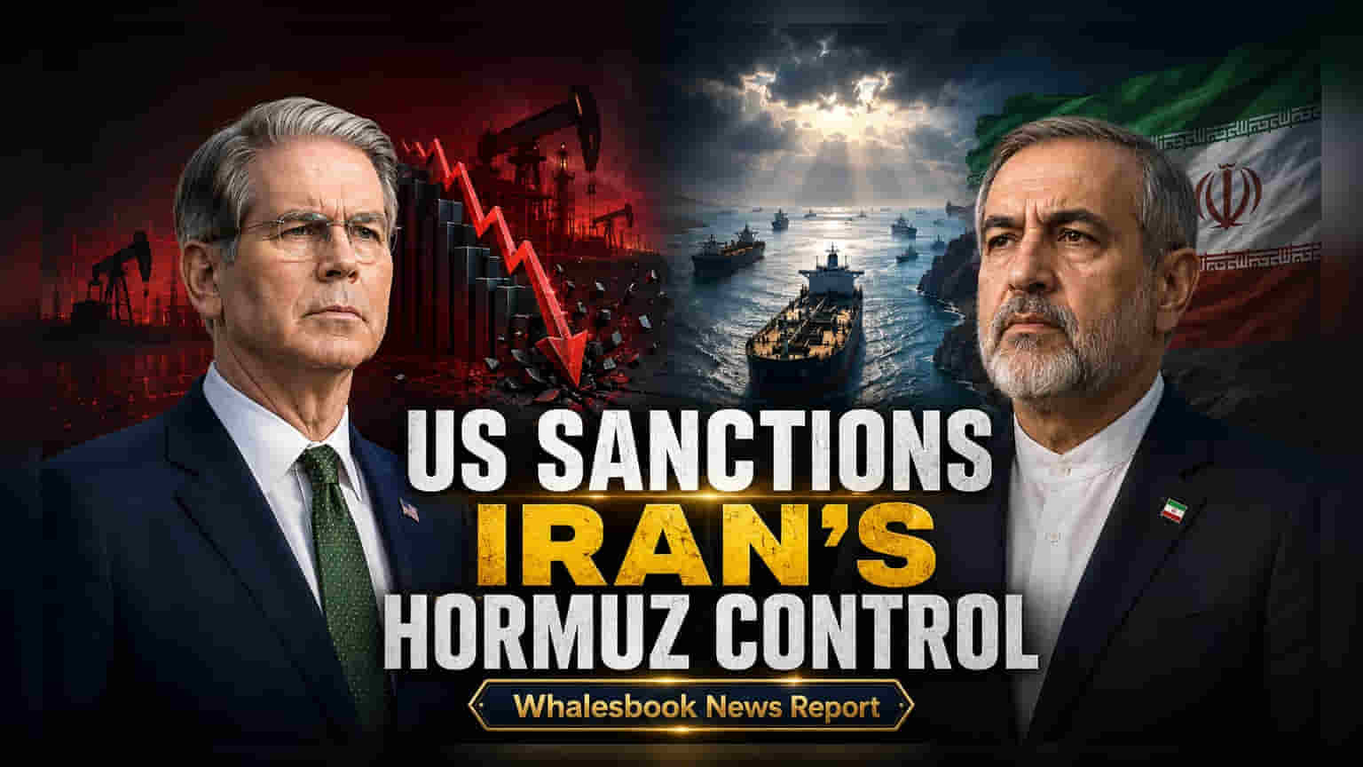 US Sanctions: ઈરાનના હોર્મુઝ જળમાર્ગ પર પ્રતિબંધ, વૈશ્વિક ઉર્જા બજારમાં ખળભળાટ