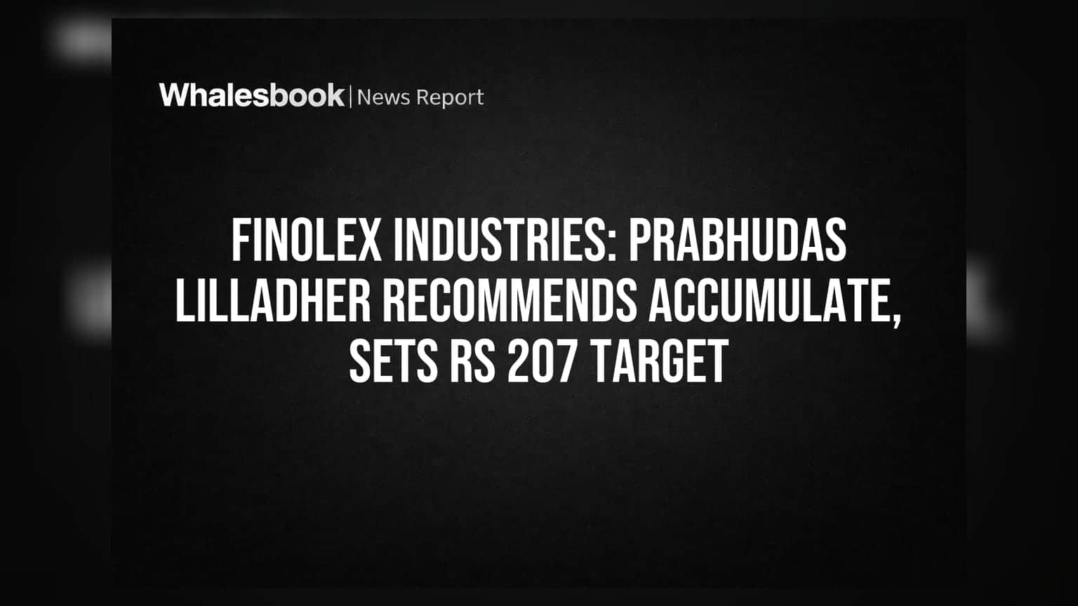 Finolex Industries Share Price: 12%નો ઉછાળો, પણ શું આ તેજી ટકશે? જાણો કારણ