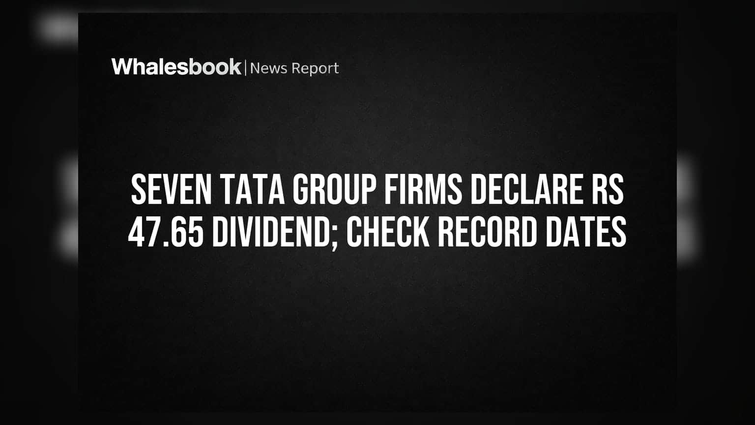 Tata Group Dividends: Yield Realities vs. Investor Payouts
