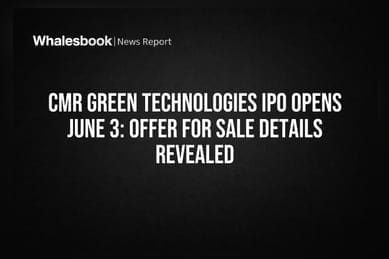 CMR Green IPO Arrives: Zero Fresh Capital for Growth