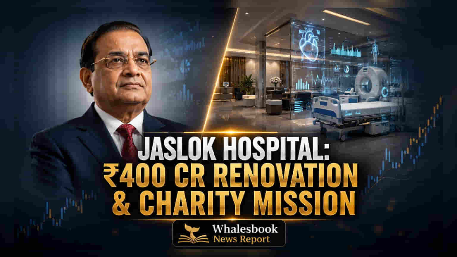 Jaslok Hospital: ₹400 કરોડના રોકાણ સાથે સિંગલ-સાઇટ મોડેલ પર ફોકસ