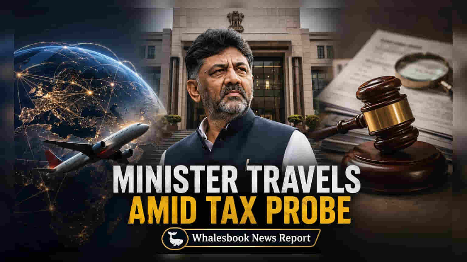 DK Shivakumar Secures Two-Year International Travel Relief
