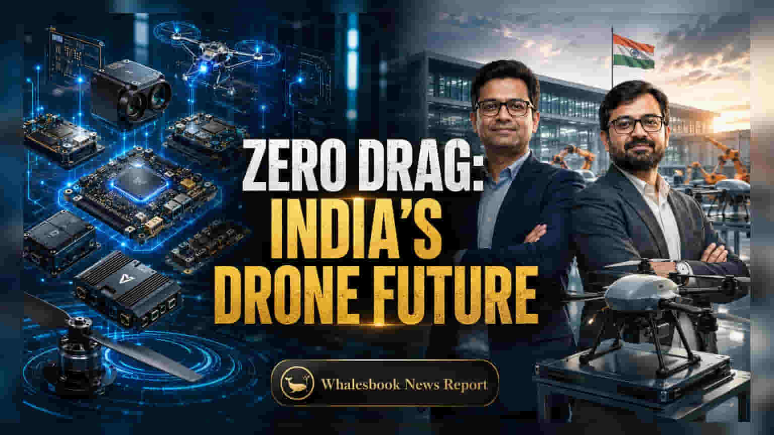 ZeroDrag ਨੂੰ ਮਿਲੀ Rs 6.5 ਕਰੋੜ ਦੀ ਫੰਡਿੰਗ: ਭਾਰਤ ਦੇ ਡਰੋਨ ਸੈਕਟਰ 'ਚ ਚੀਨੀ ਦਬਦਬੇ ਨੂੰ ਚੁਣੌਤੀ