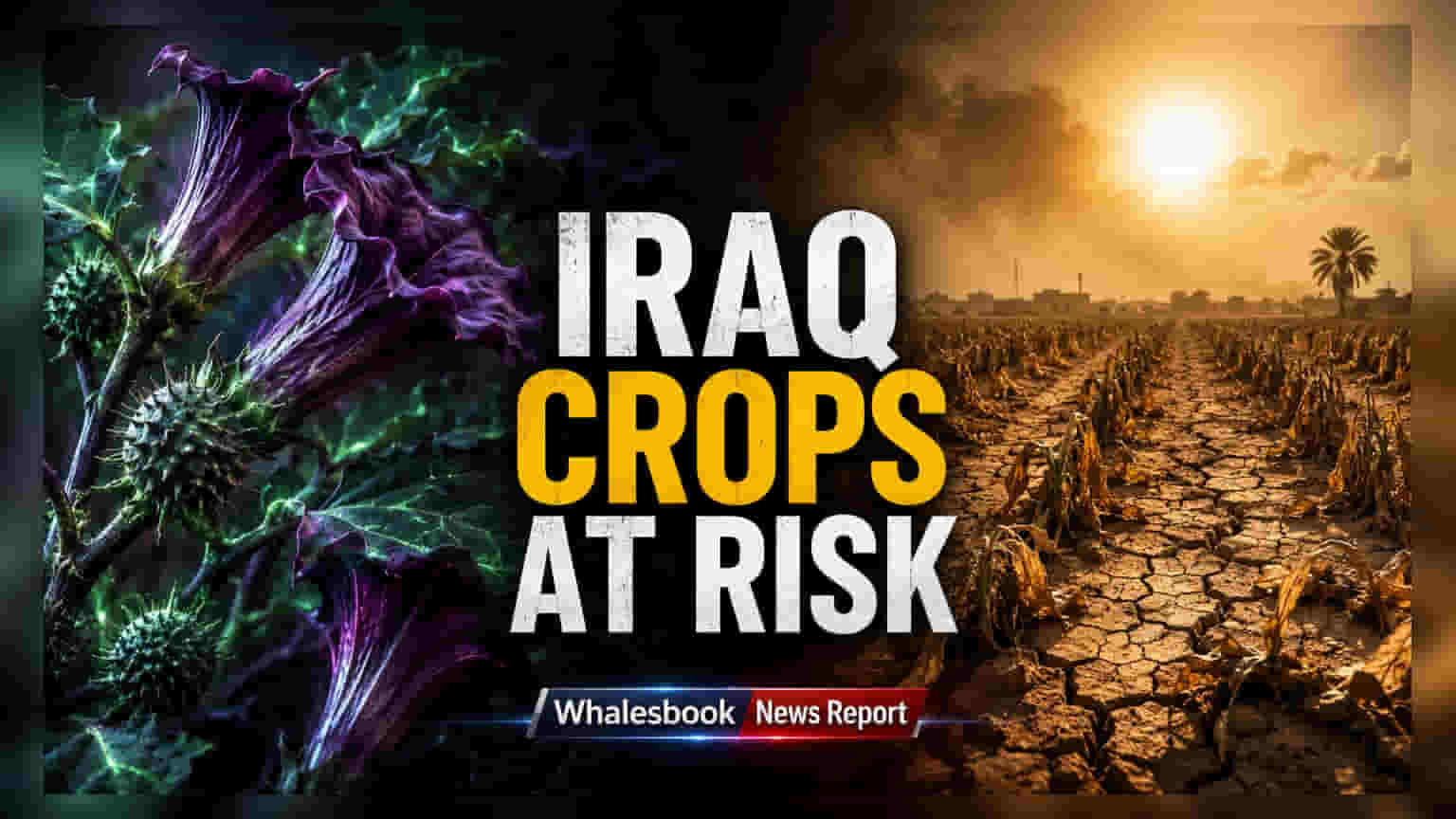 Datura Invasion Strains Iraq’s Already Fragile Food Security