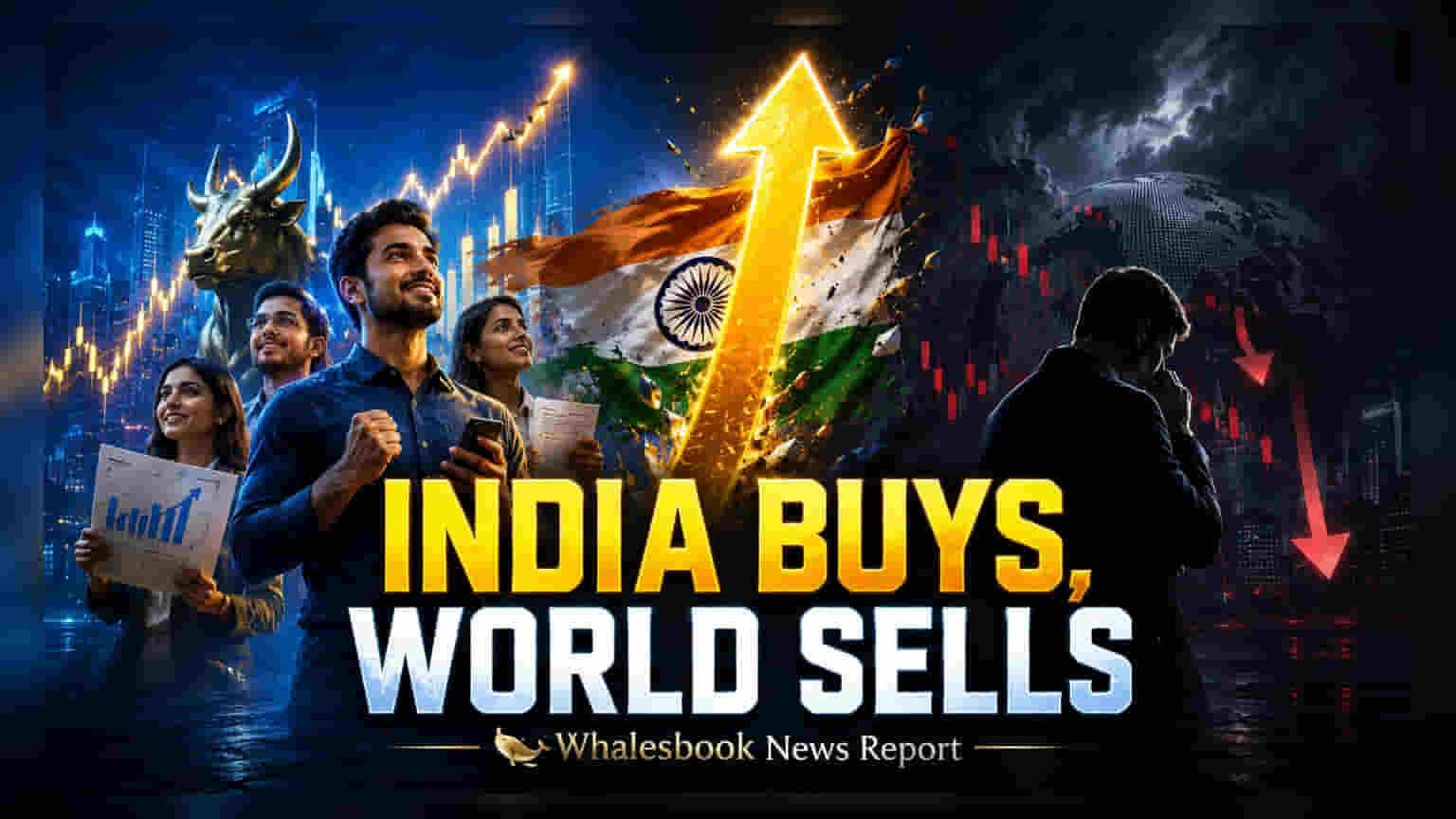 Indian Equities: Retail Bulls Defy Massive FPI Exodus