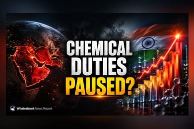 India Chemical Import Duty Freeze Looms Amid Geopolitical Strain