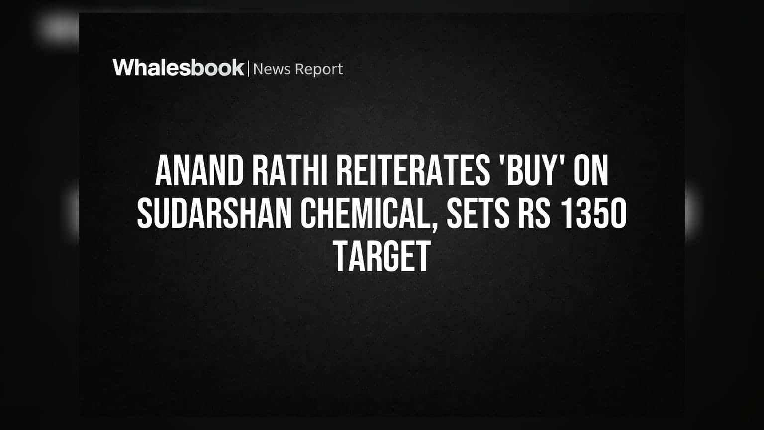 Sudarshan Chemical: रेवेन्यू में बंपर उछाल, पर मार्जिन की चिंता! क्या ₹1350 का टारगेट छुएगा शेयर?