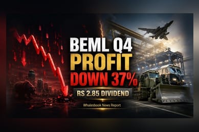 BEML Q4 Profit Sinks 37% as Margin Erosion Hits Bottom Line