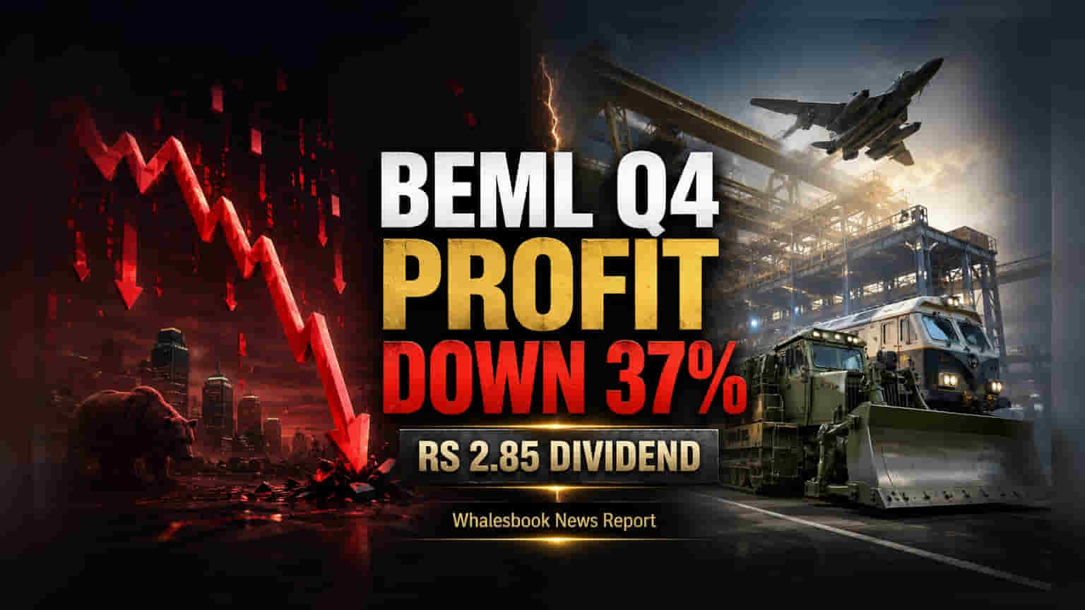 BEML Q4 Profit Sinks 37% as Margin Erosion Hits Bottom Line