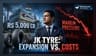JK Tyre Faces Margin Squeeze Despite Ambitious Capex Surge