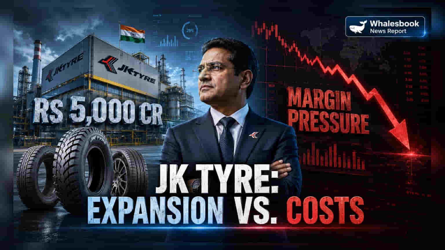 JK Tyre Faces Margin Squeeze Despite Ambitious Capex Surge