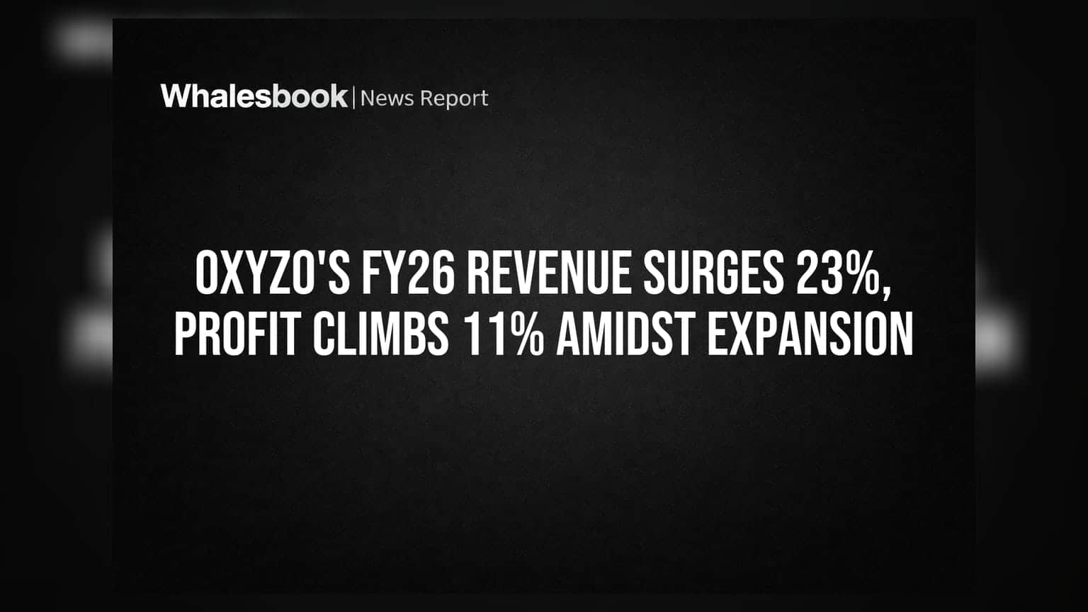 Oxyzo's Strategic Shift: Profit Growth Trails Asset Expansion