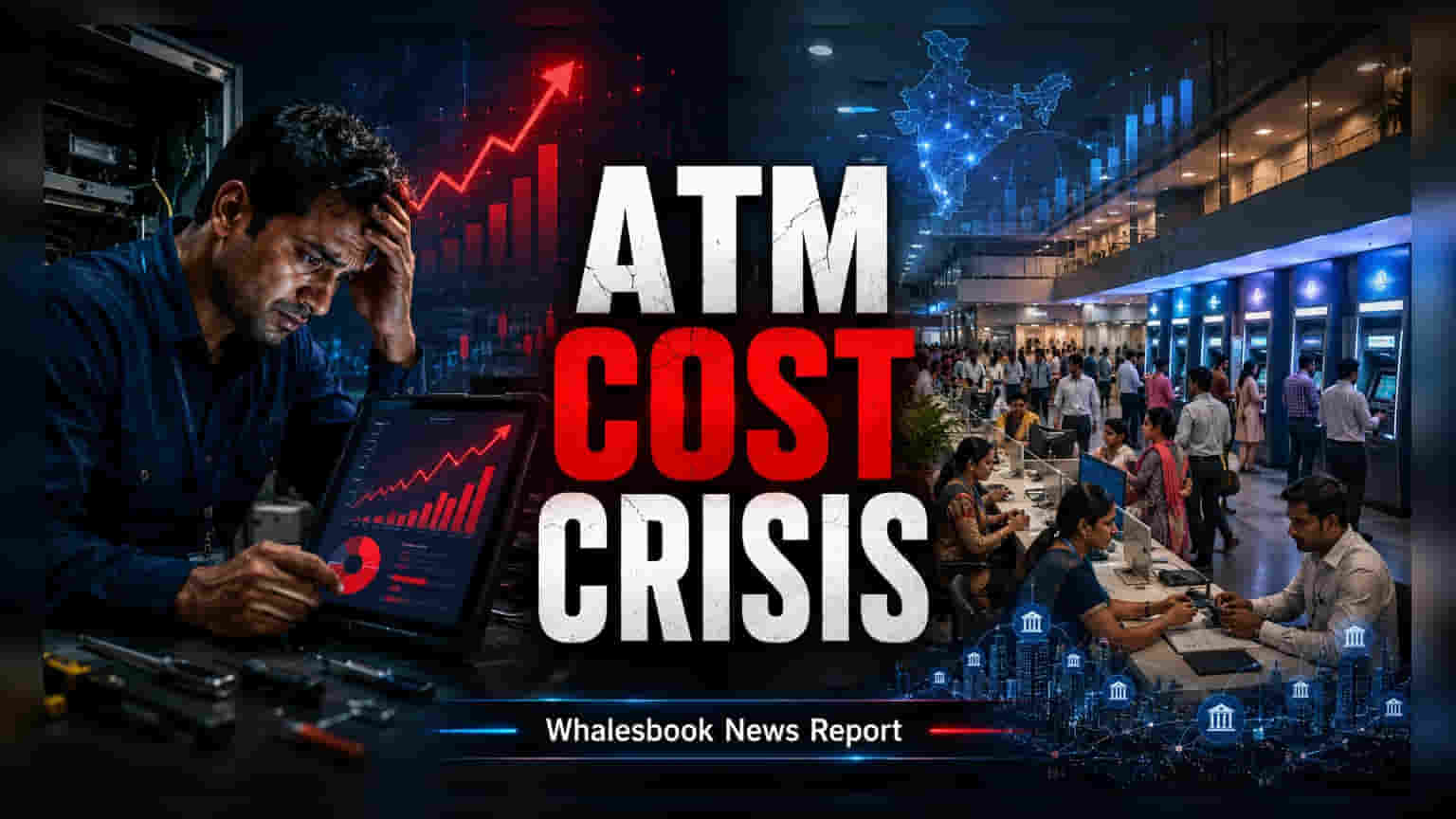 भारतातील ATM चालकांची बिकट अवस्था: लॉजिस्टिक्स कंपन्या 'फी' वाढवण्यासाठी आक्रमक