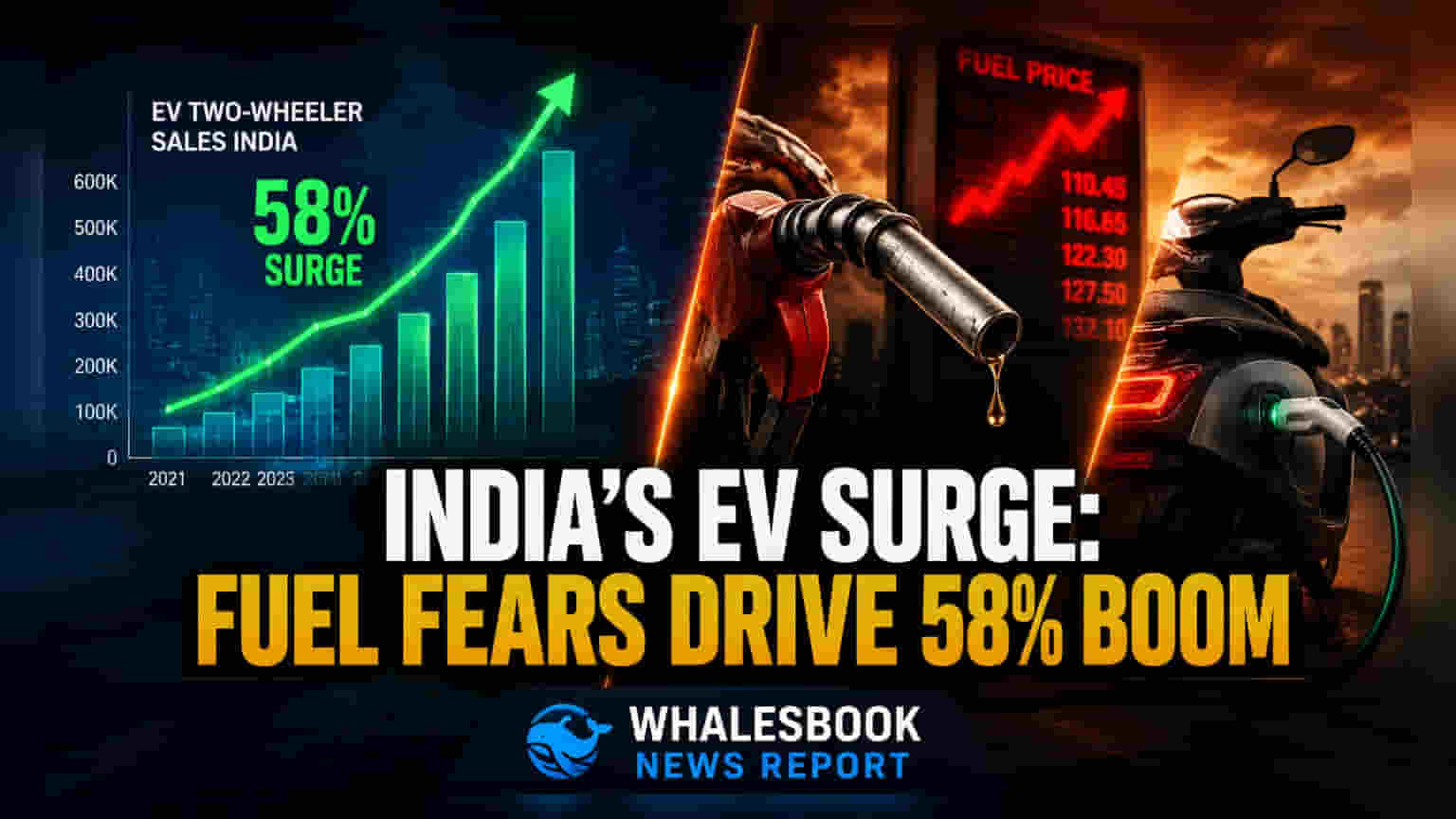 India EV Sales: ઇંધણના ભાવ વધતાં ઇલેક્ટ્રિક ટુ-વ્હીલરમાં 42% નો ઉછાળો, પણ સબસિડી બંધ થવાનો ભય!
