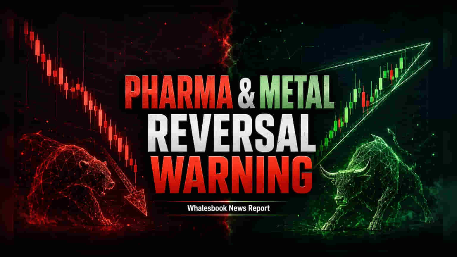 Nifty Pharma आणि Metal Indices मध्ये ट्रेंड रिव्हर्सलचे संकेत? पडझडीची शक्यता!