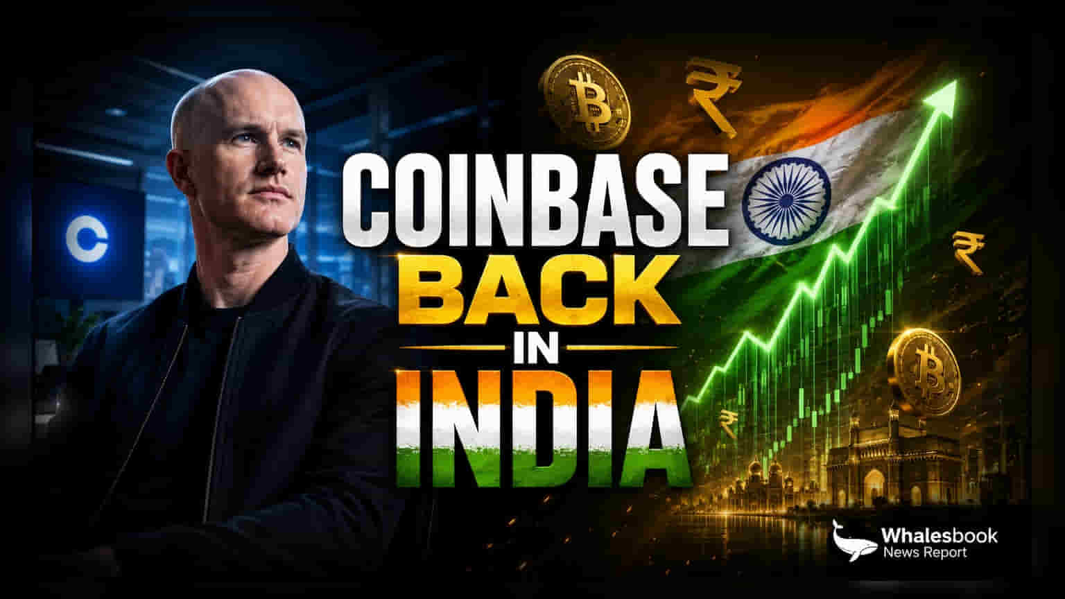 Coinbase ભારતમાં INR રેલ્સ સાથે પાછું ફર્યું, રિટેલ રોકાણકારોને આકર્ષવાનો પ્રયાસ