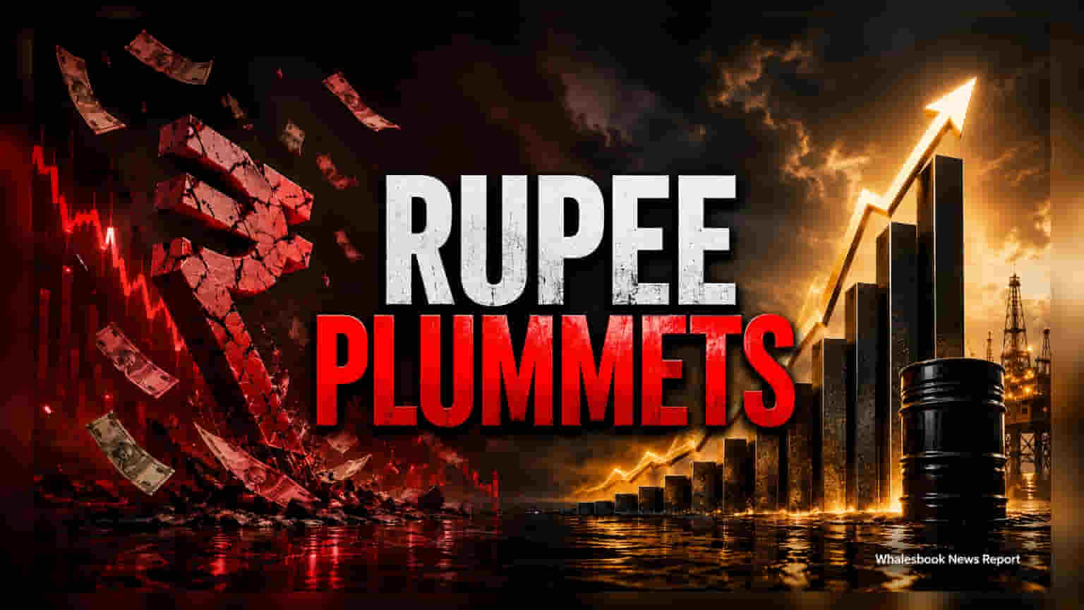 Rupee Slips Toward 95 as Oil Surge Tests RBI Resilience