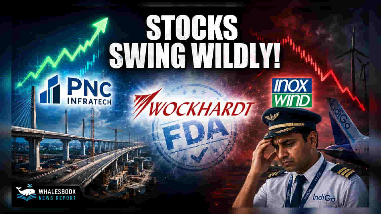 Market Currents: Wockhardt Rallies, Aviation Losses Mount