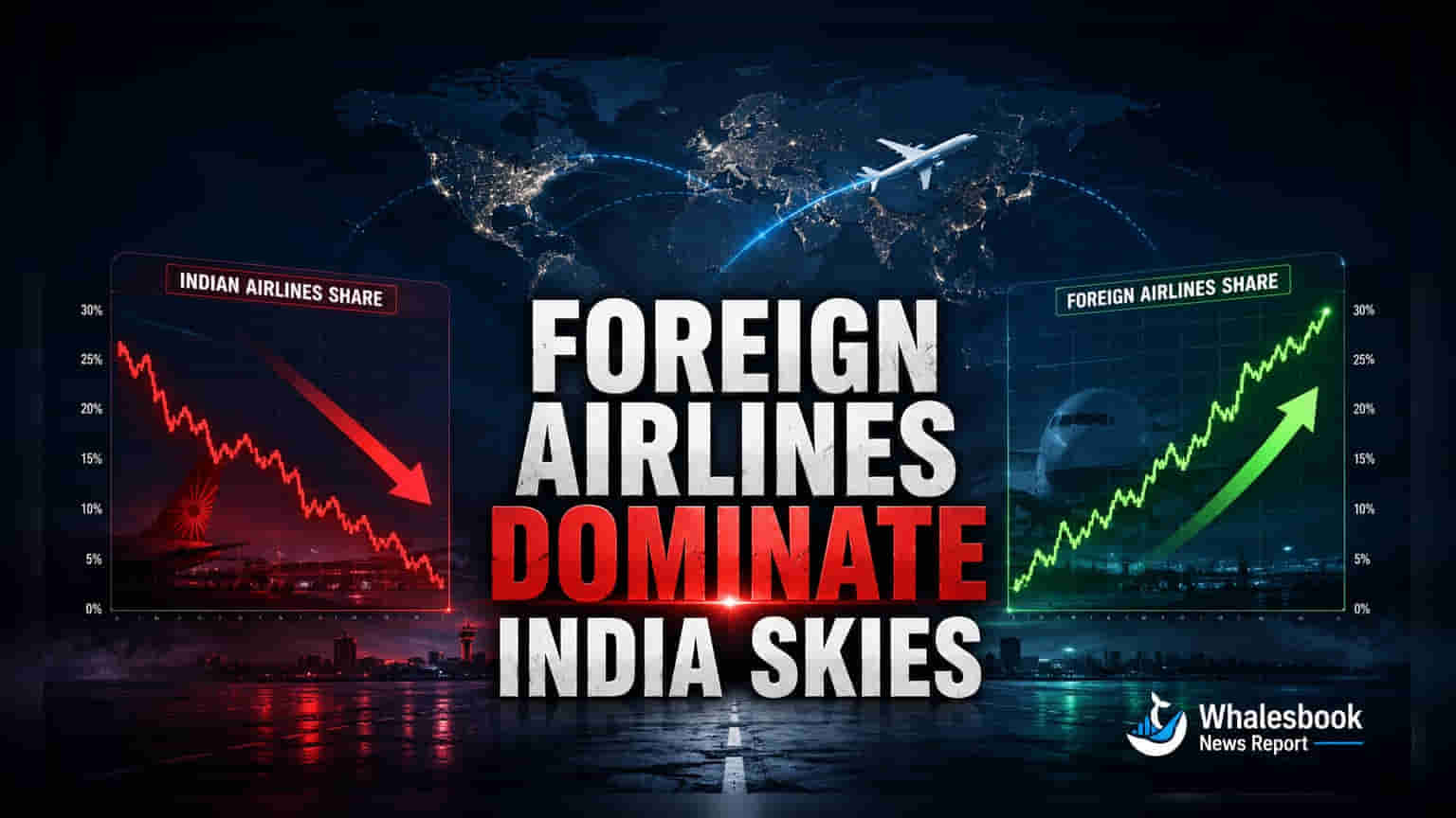 India International Air Traffic: Domestic Carriers Losing Grip