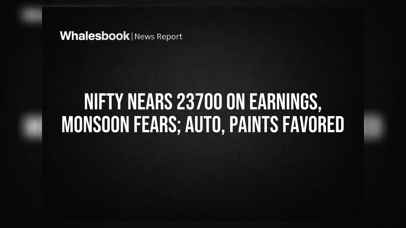 Nifty Tests 23,700: Why Earnings and Oil Dictate The Trend