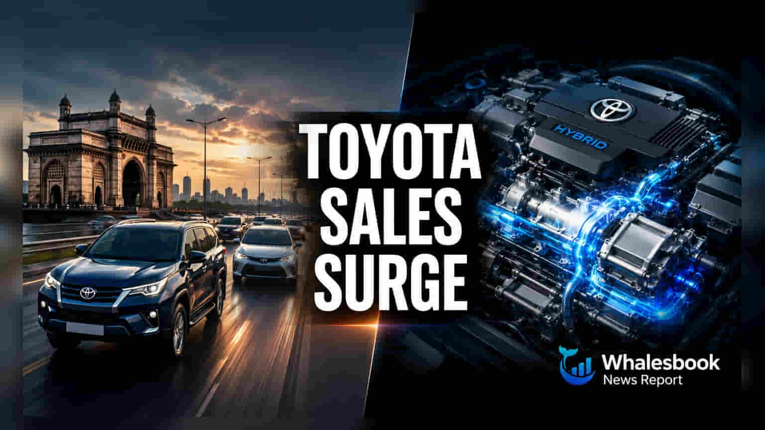 Toyota India Sales Grow 7% as Hybrid Dominance Hits Milestone