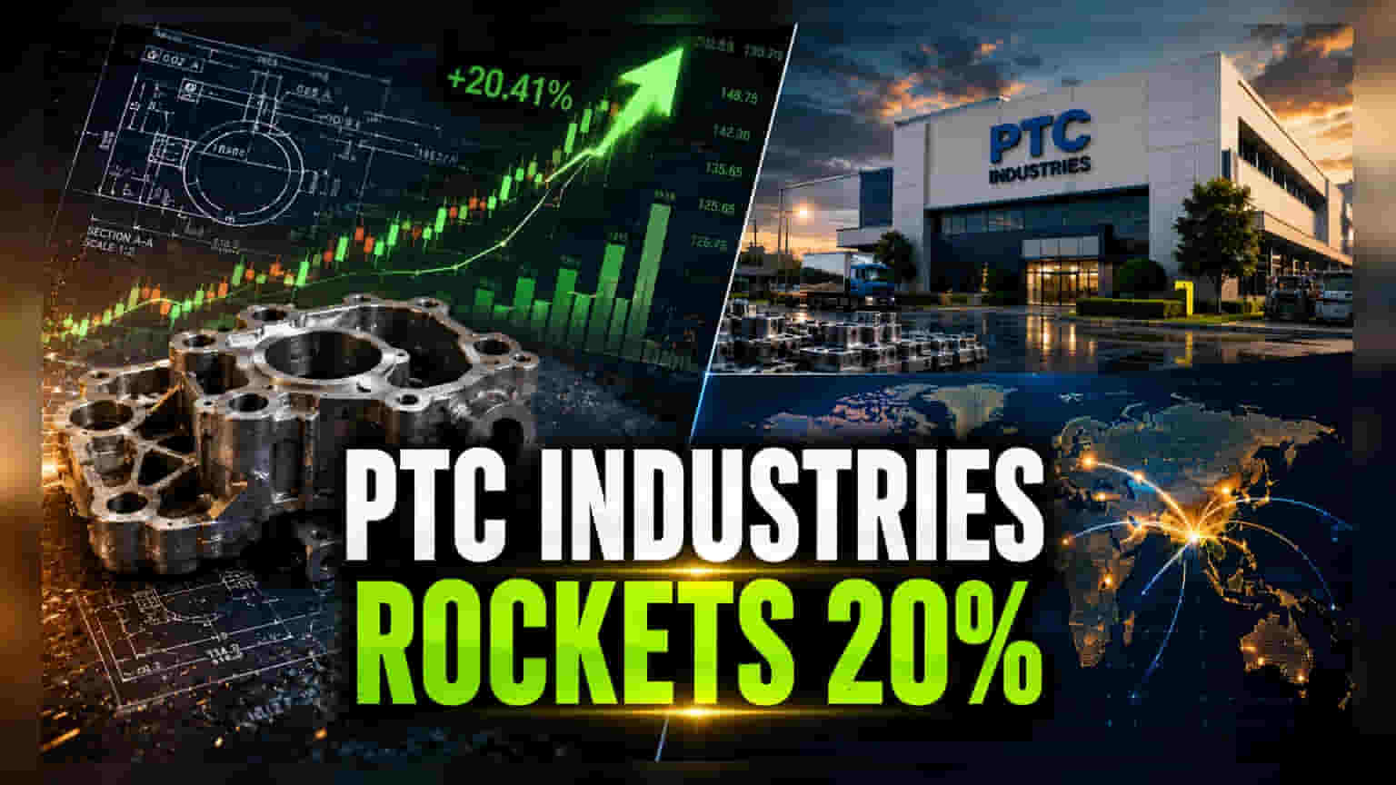 PTC Industries शेयर में तूफानी तेजी! Profit **143%** बढ़ा, पर मार्जिन पर दबाव कायम