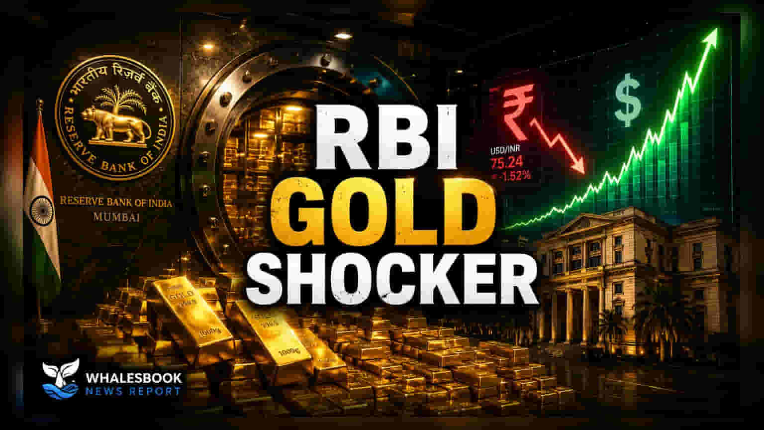 RBI गोल्ड रिजर्व: ₹11 लाख करोड़ का आंकड़ा पार, पर असल कहानी कुछ और!